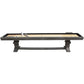 Hathaway Montecito Driftwood 12ft Shuffleboard Table - Gaming Blaze