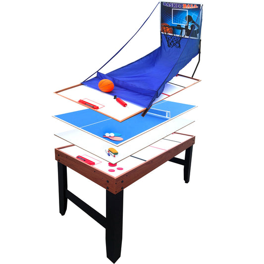 Hathaway Accelerator 4 in 1 Multi Game Table 54" - Gaming Blaze