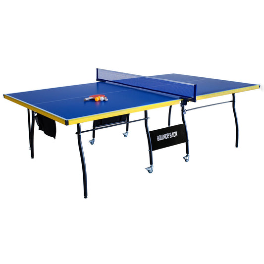 Hathaway Bounce Back 9ft Folding Ping Pong Table - Gaming Blaze