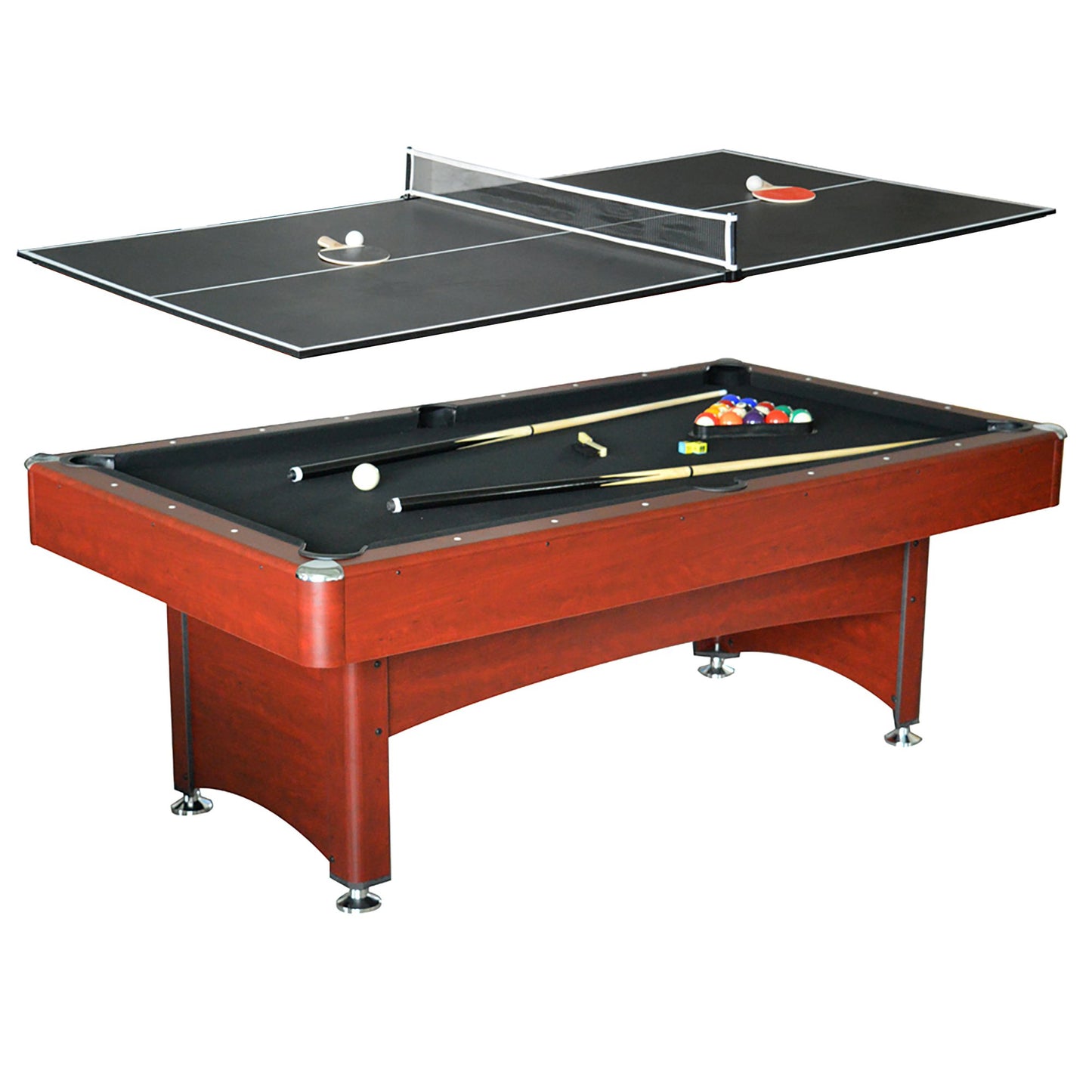 Hathaway Bristol 7ft Multi-Game Table 2 in 1 - Gaming Blaze