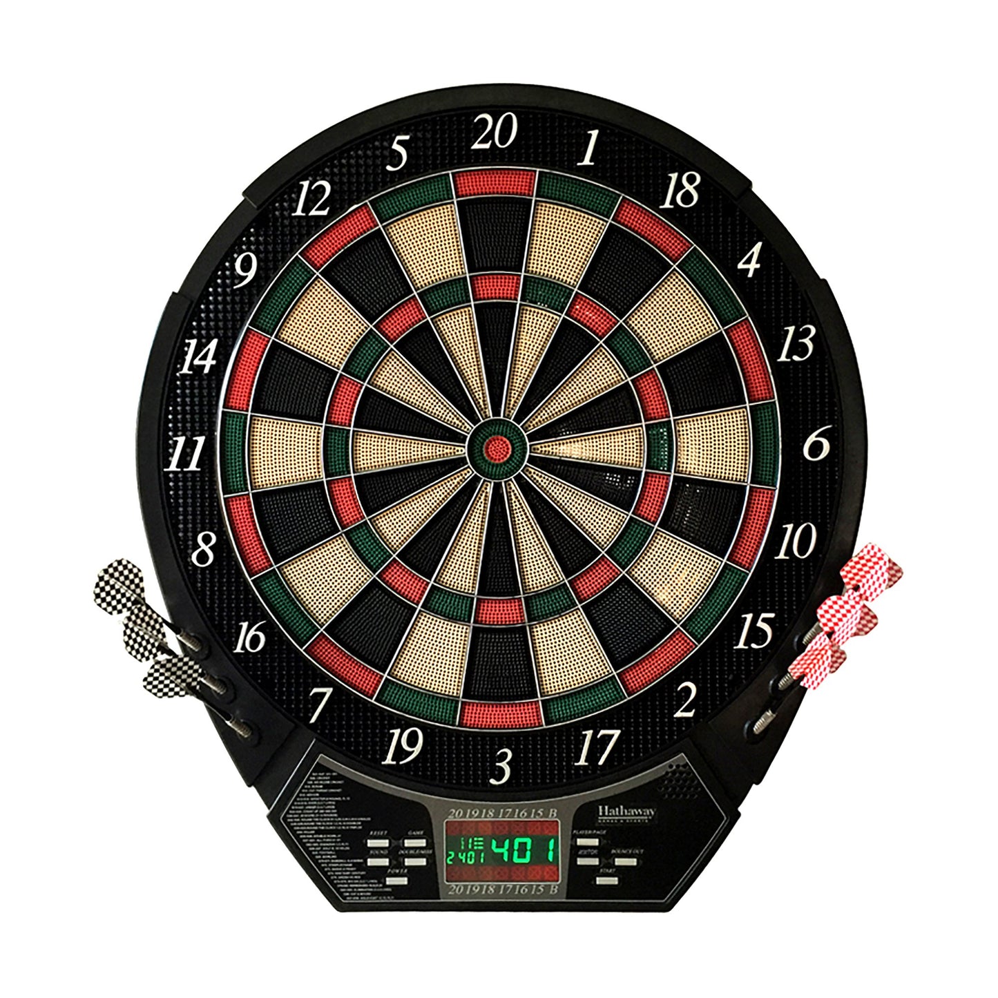 Hathaway Magnum Soft Tip Electronic Dartboard Set - Gaming Blaze